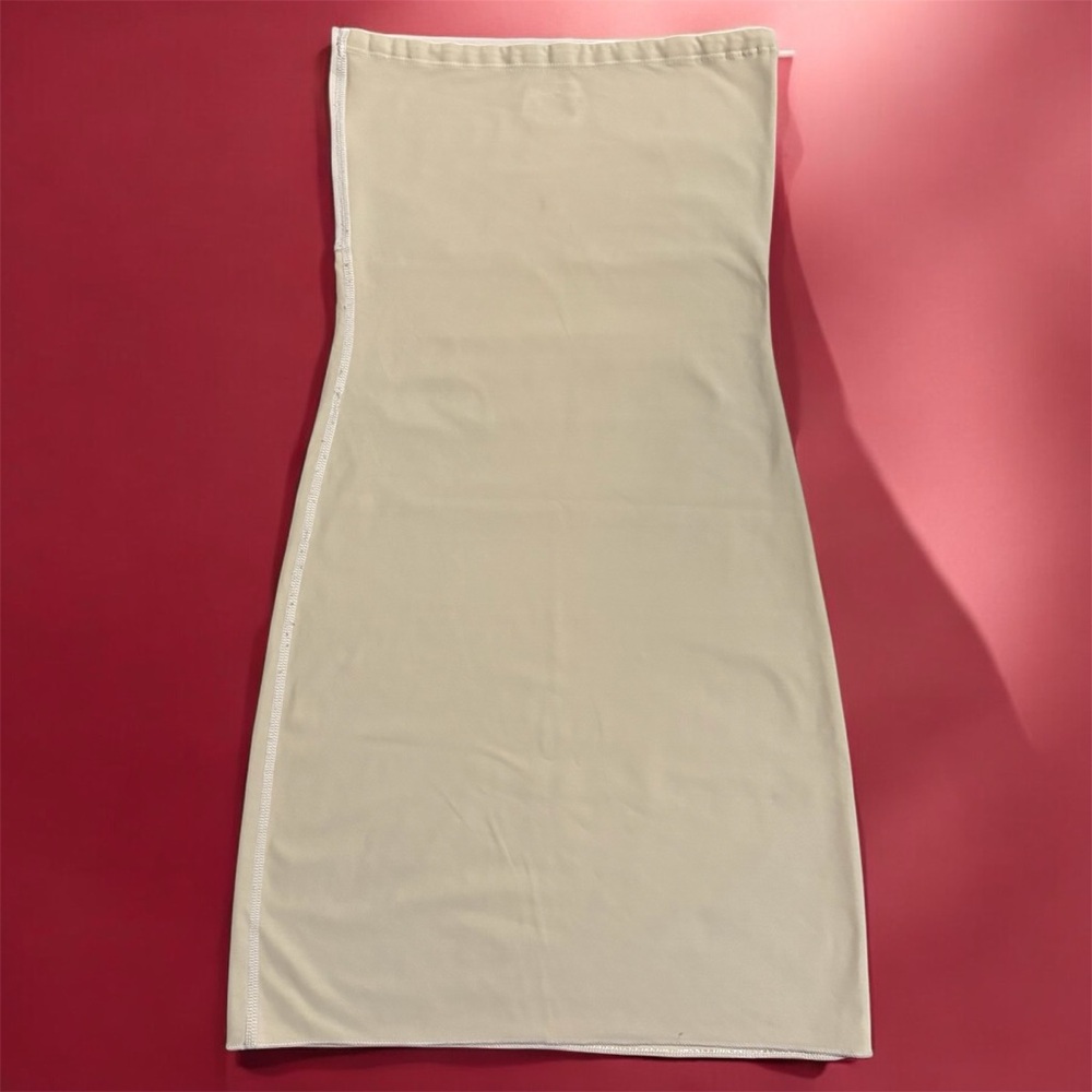 SPANX Slip Womens Medium Nude Hide & Sleek Strapless Full Slip Shapewear Dress - Picture 2 of 8